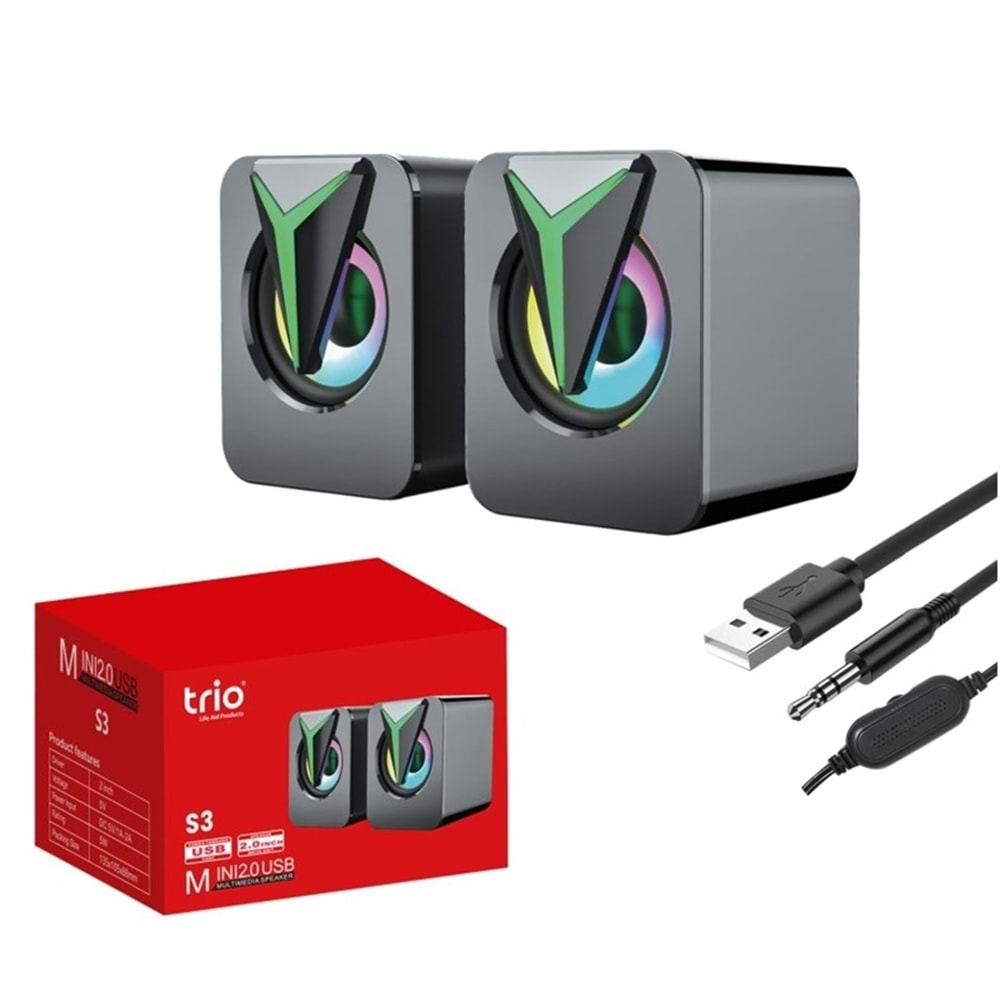 Trio S3 Multimedia Hoparlör