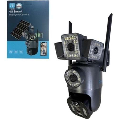O-Kam 3918 4G Speed Dome 6 MP Solar Güvenlik Kamerası