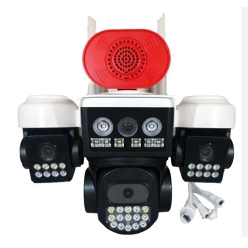 Apronx Apx-WP233 6MP 3.6MM 2*2 8MM Üç Lensli Wifi Kamera