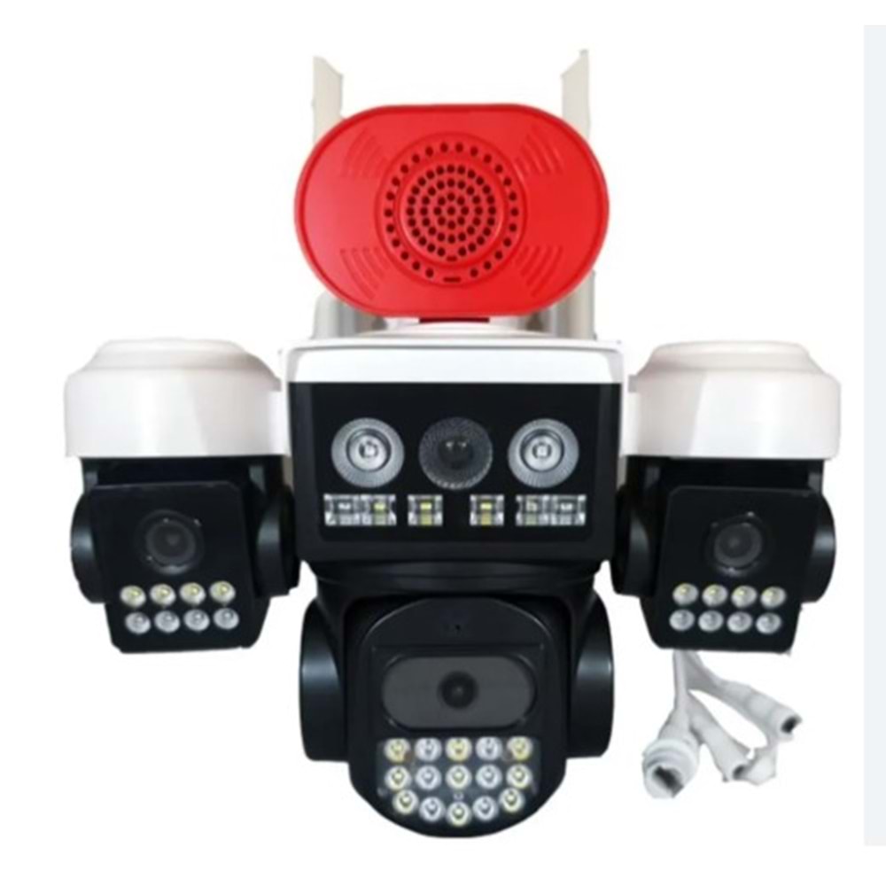 Apronx Apx-WP233 6MP 3.6MM 2*2 8MM Üç Lensli Wifi Kamera